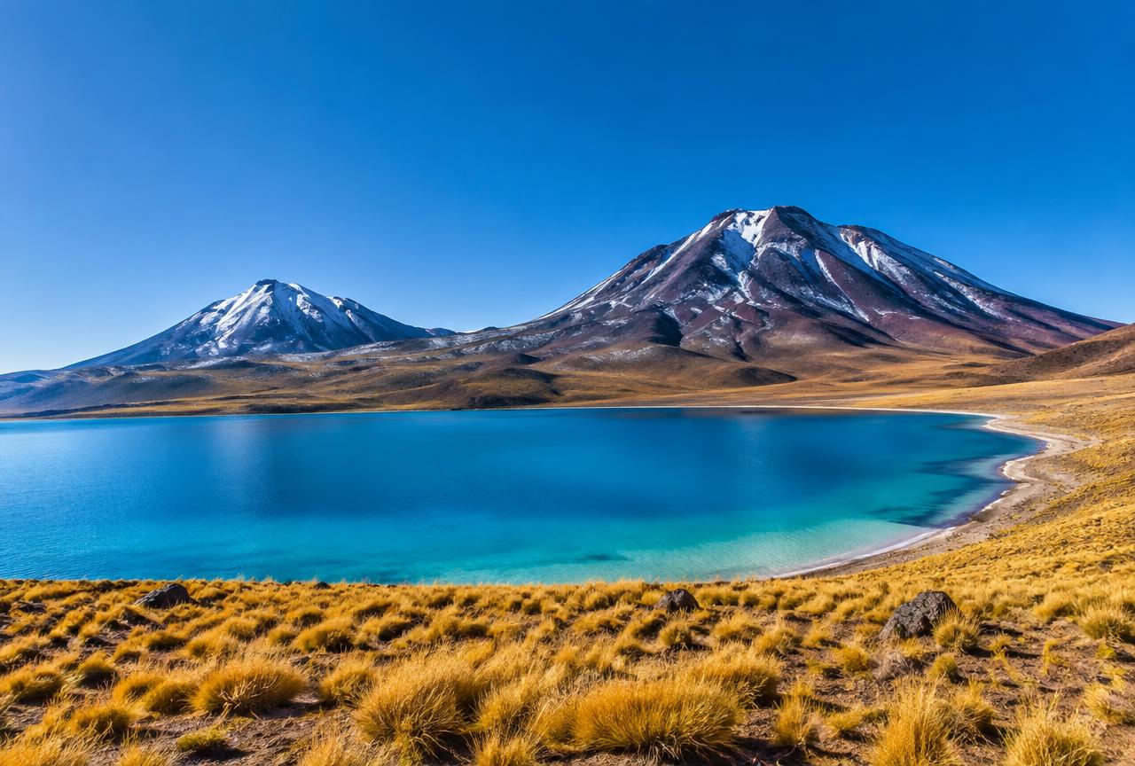 Lagunas altiplánicas de Miscanti y Miñiques